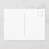 Carte Postale fox lumière bleue ポストカード (裏面)