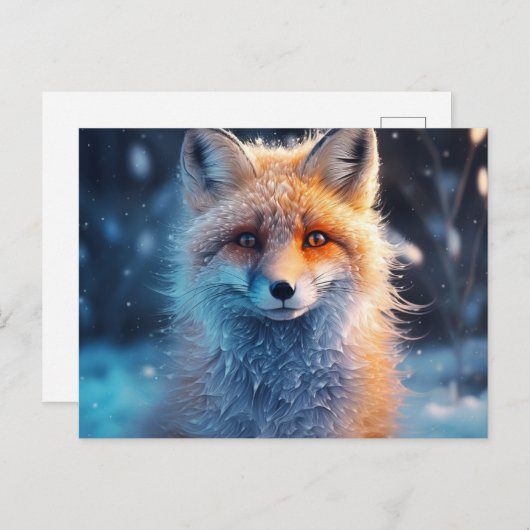 Carte postale Fox Tricks in the Wild Lands ポストカード (正面/裏面)