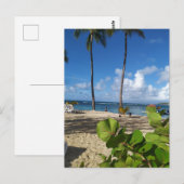 Carte postale Guadeloupe ポストカード (正面/裏面)