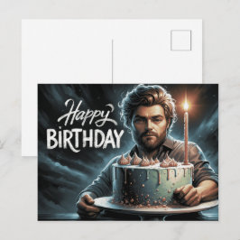 Carte Postale Happy Birthday 2026 -2 ポストカード