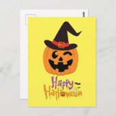 Carte Postale Happy Halloween !!! ポストカード (正面/裏面)