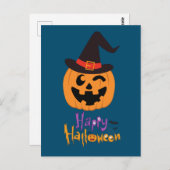 Carte Postale Happy Halloween !!! ポストカード (正面/裏面)
