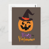 Carte Postale Happy Halloween !!! ポストカード (正面/裏面)