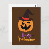 Carte Postale Happy Halloween !!! ポストカード (正面/裏面)