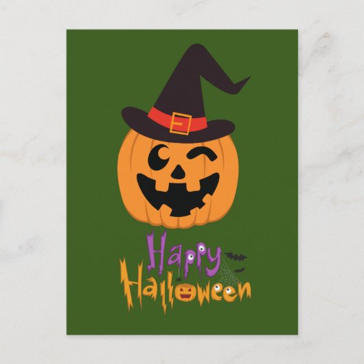 Carte Postale Happy Halloween !!! ポストカード (正面)