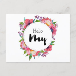 Carte Postale Hello May ポストカード