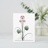 Carte postale Ikebana ポストカード (スタンド正面)