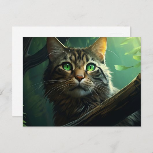 Carte postale In the Heart of the Jungle ポストカード (正面/裏面)