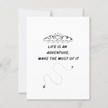 Carte Postale Inspirante