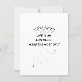 Carte Postale Inspirante  ポストカード