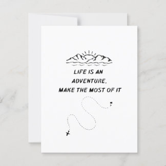 Carte Postale Inspirante ポストカード