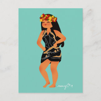 Carte postale Jeanne's Pareu シーズンポストカード