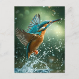 Carte postale Kingfisher ポストカード