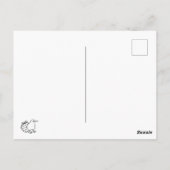 Carte postale Kingfisher ポストカード (裏面)