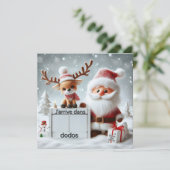 Carte Postale "Le Père arrive dans .." 招待状 (スタンド正面)