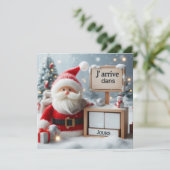 Carte Postale "Le Père arrive dans .." 招待状 (スタンド正面)