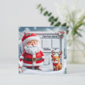 Carte Postale "Le Père arrive dans .." 招待状 (スタンド正面)