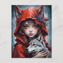 Carte Postale - Le petit chaperon rouge シーズンポストカード