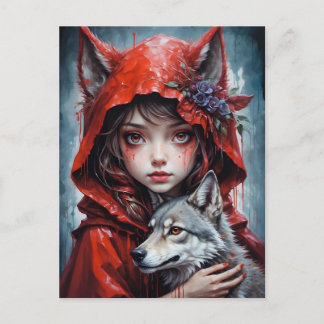 Carte Postale - Le petit chaperon rouge シーズンポストカード