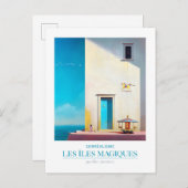 Carte postale Les îles magiques CP-DK835 シーズンポストカード (正面/裏面)