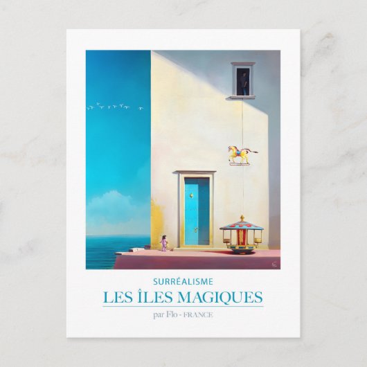 Carte postale Les îles magiques CP-DK835 シーズンポストカード (正面)