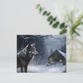 Carte postale Loup Série 1-2 ポストカード (スタンド正面)