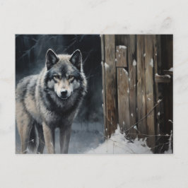 Carte postale Loup Série 1-6 ポストカード