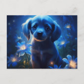 Carte Postale lumière bleue ポストカード (正面)