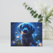 Carte Postale lumière bleue ポストカード (スタンド正面)