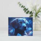 Carte Postale lumière bleue ポストカード (スタンド正面)