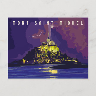 Carte postale Mont Saint Michel ポストカード