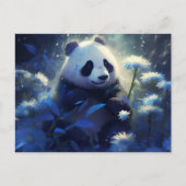 Carte Postale Panda lumière bleue ポストカード (正面)