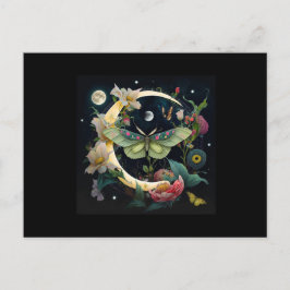 CARTE POSTALE- PAPILLON DE NUIT ポストカード
