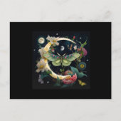 CARTE POSTALE- PAPILLON DE NUIT ポストカード (正面)