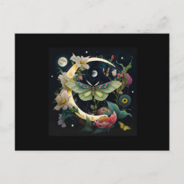 CARTE POSTALE- PAPILLON DE NUIT ポストカード