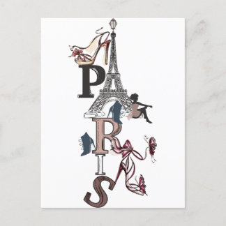 CARTE POSTALE PARIS ポストカード