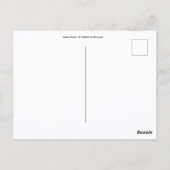 Carte postale paysage Baies d'hiver  ポストカード (裏面)