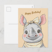 Carte postale pour fêtes annuelles シーズンポストカード (正面/裏面)
