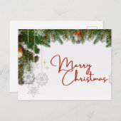 Carte postale pour fêtes annuelles シーズンポストカード (正面/裏面)