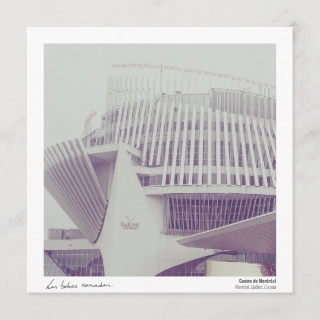 Carte Postale Québec - Temple du jeu montréalais (正面)