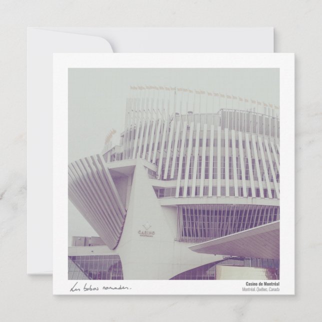 Carte Postale Québec - Temple du jeu montréalais (正面)