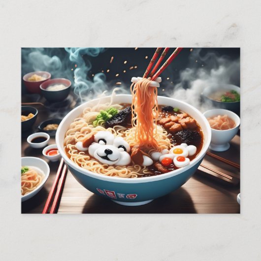Carte postale Ramen  ポストカード (正面)