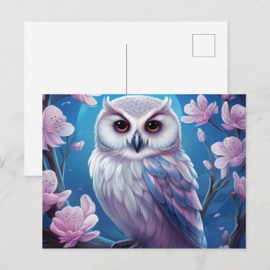 Carte postale Silent Wings ポストカード (正面/裏面)