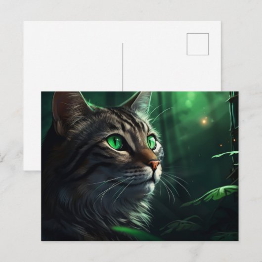 Carte postale Solitary Predators ポストカード (正面/裏面)