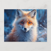 Carte postale The Agile Fox: Furtive Sketches ポストカード (正面)