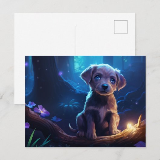 Carte postale The Best Four-Legged Friend ポストカード (正面/裏面)