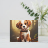 Carte postale The Charming and Endearing Dog ポストカード (スタンド正面)