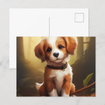 Carte postale The Charming and Endearing Dog