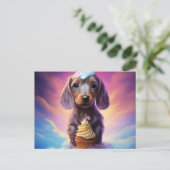 Carte postale The Cute World of Puppies ポストカード (スタンド正面)