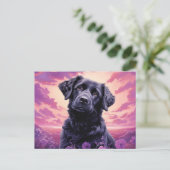 Carte postale The Flower Admirer ポストカード (スタンド正面)